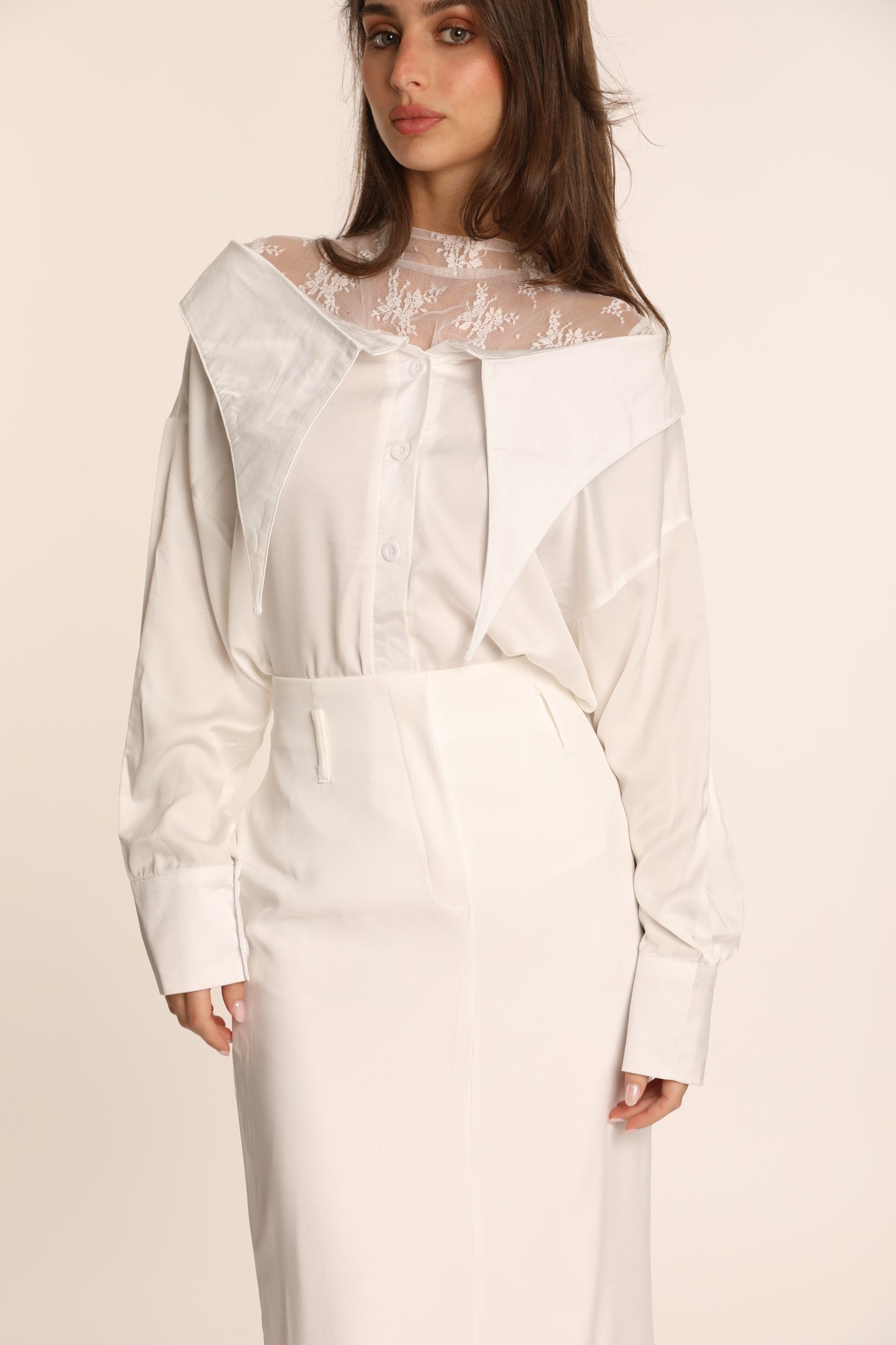 Long Sleeve Lace Top
