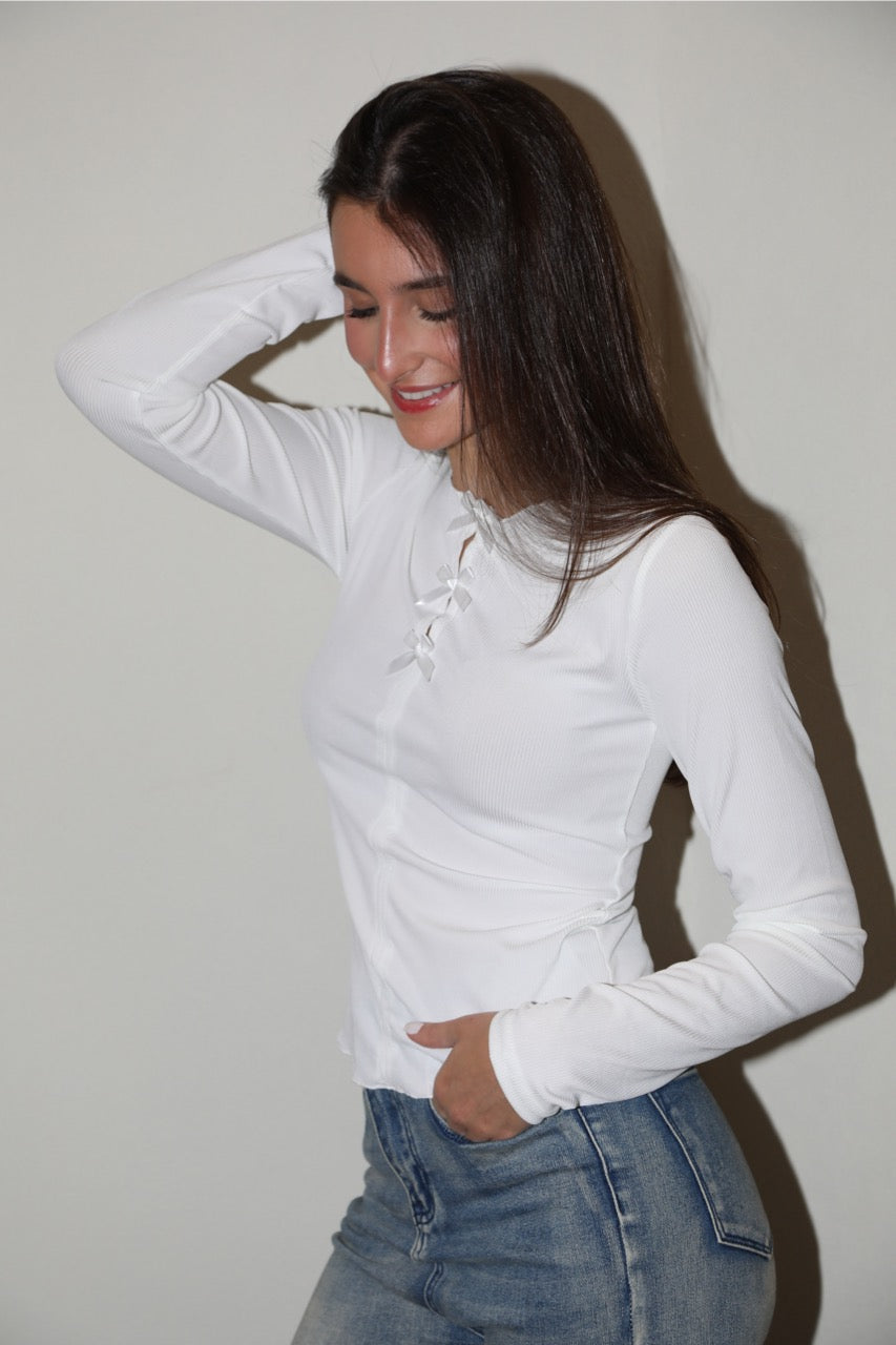 Long Sleeve Lasitos Top
