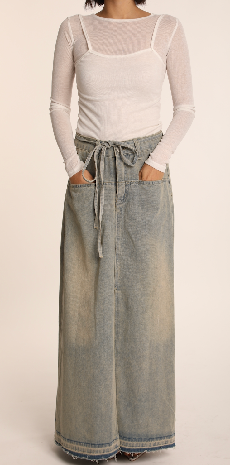Denim Skirt