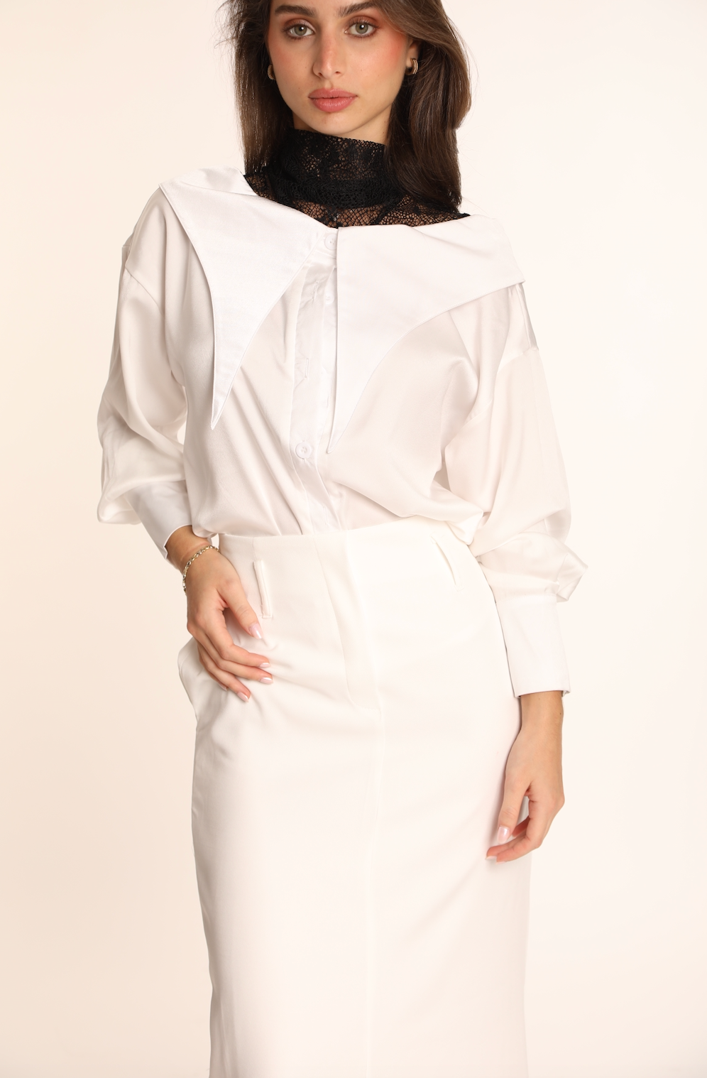 Long Sleeve Lace Top
