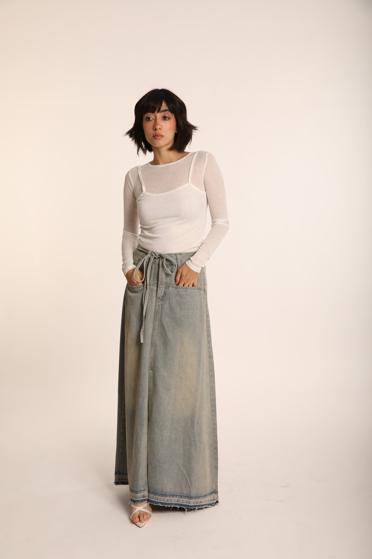 Denim Skirt