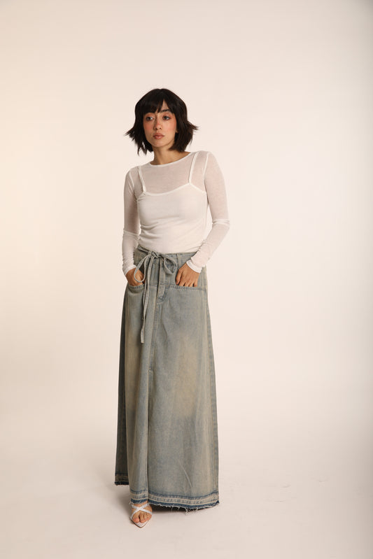 Denim Skirt