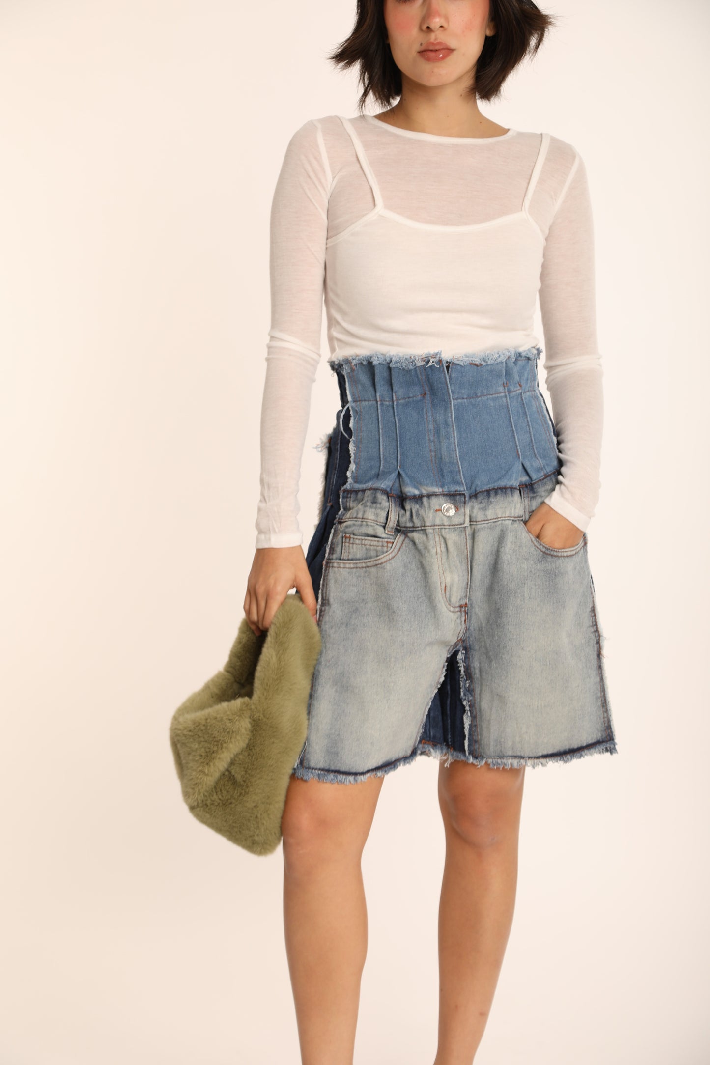 Corsé Denim Short