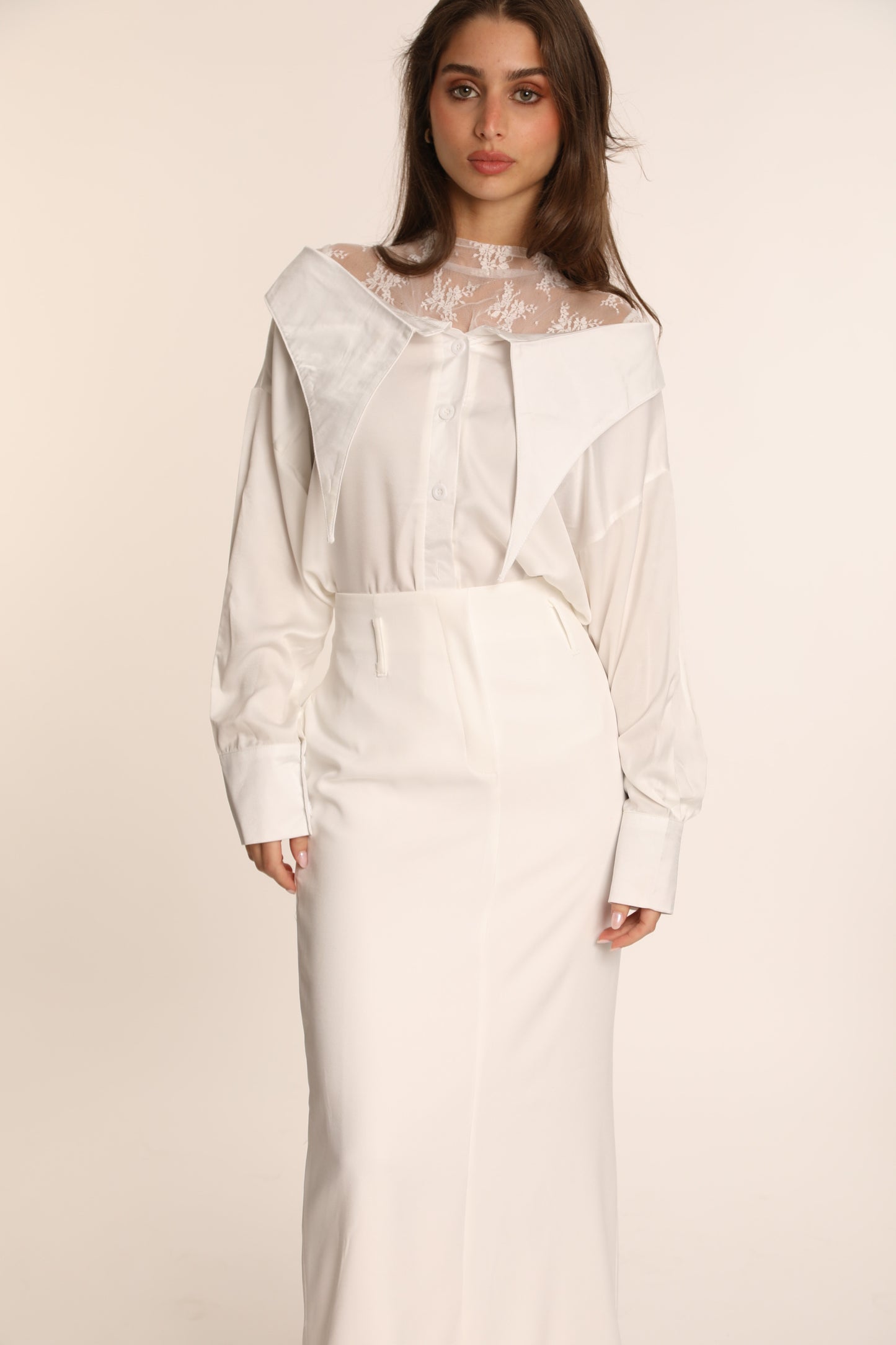 Long Sleeve Lace Top