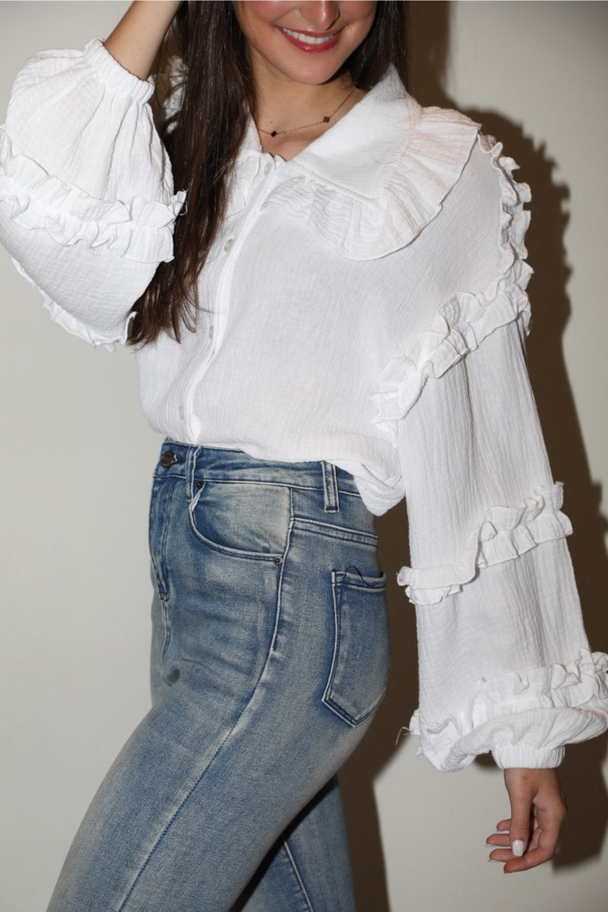 Ruffle Shirt